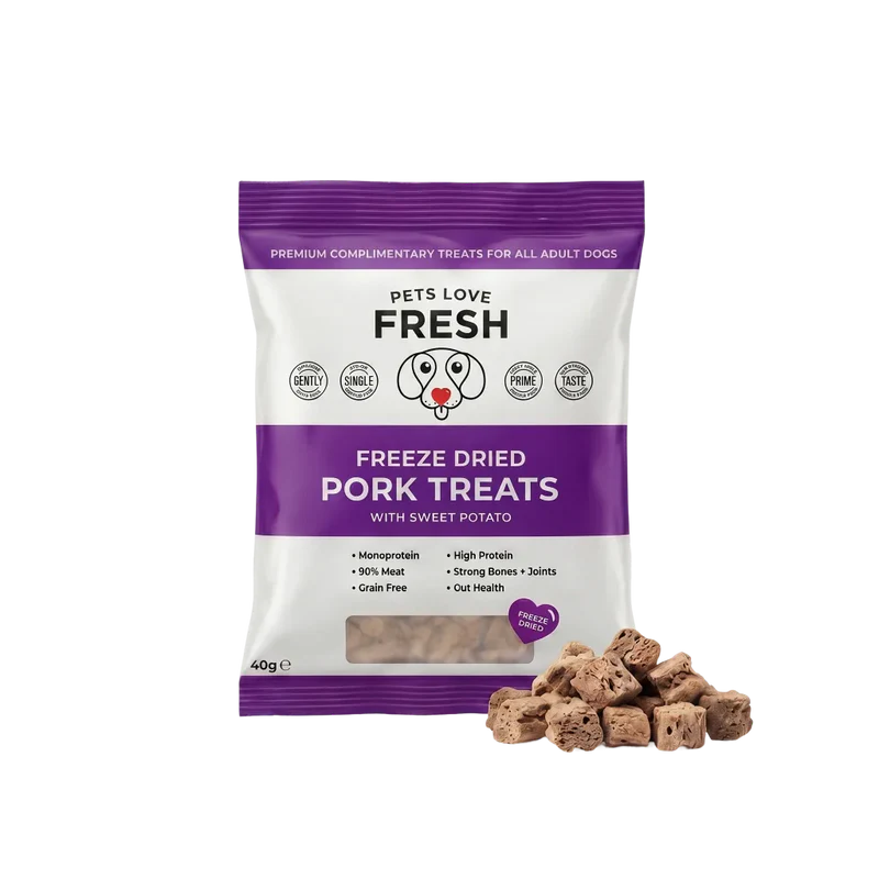 Freeze Dried Treats - Pork with Sweet Potato