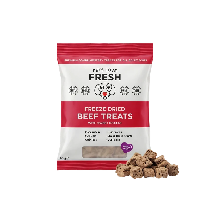 Freeze Dried Treats - Beef with Sweet Potato