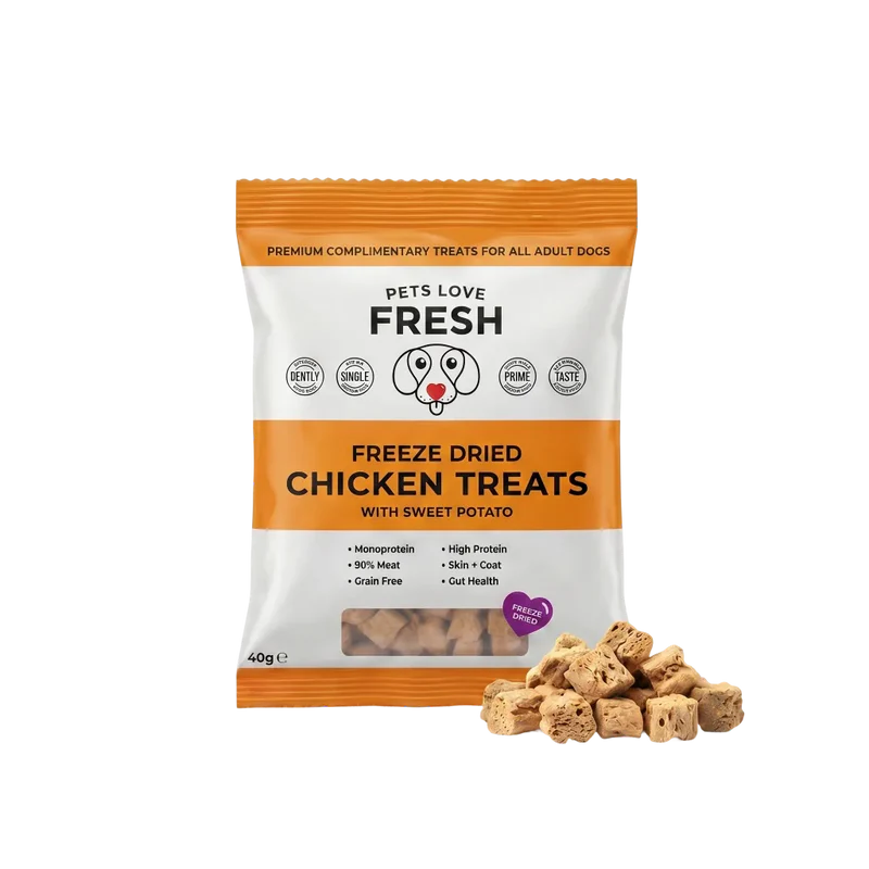 Freeze Dried Treats - Chicken with Sweet Potato